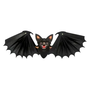 Papierdekoration - Fledermaus 61x23 cm, Halloween